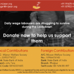 You can support MWS to combat COVID-19