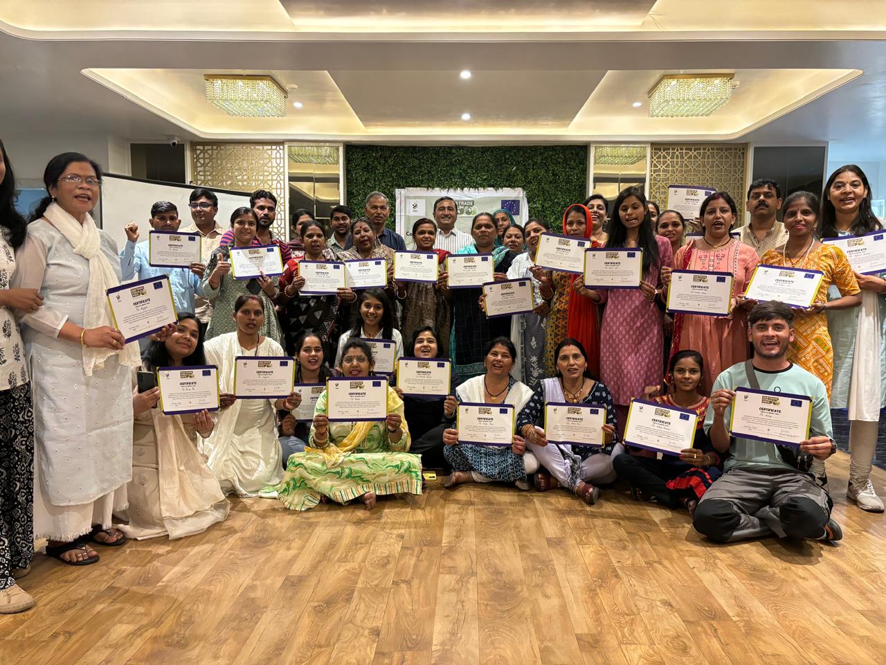 Empowering Excellence: Our Embroidery Trainers’ Transformative Journey in Jaipur with Fair Trade Forum – India